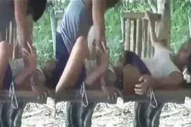 Cewek SMA Indo Dientot Liar di Gubuk Tua